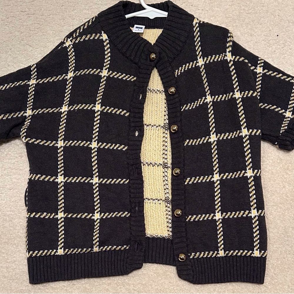 Janie and Jack short sleeve cardigan